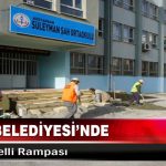 Adıyaman Belediyesi’nde Okula Engelli Rampası