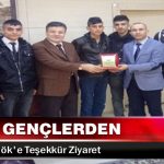 Baskil’li Gençlerden Av.İbrahim Gök’e Teşekkür Ziyaret